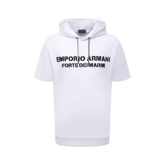 Хлопковое худи Emporio Armani