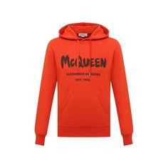 Хлопковое худи Alexander McQueen