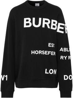 Burberry толстовка с принтом Horseferry