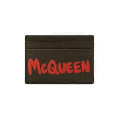 Кожаный футляр для кредитных карт Alexander McQueen