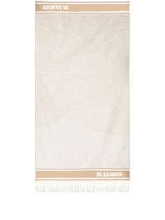 Jil Sander полотенце с логотипом