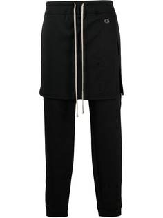 Rick Owens спортивные брюки с кулиской