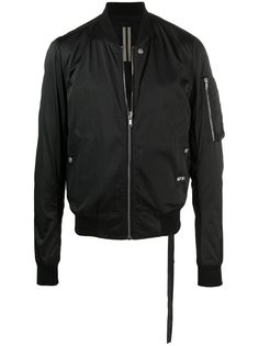 Rick Owens куртка с карманами на молнии