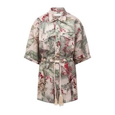 льняной комбинезон Zimmermann