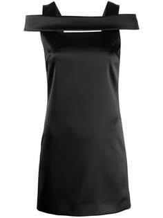 Givenchy платье мини с перекрестными бретелями