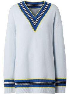 Burberry джемпер с V-образным вырезом