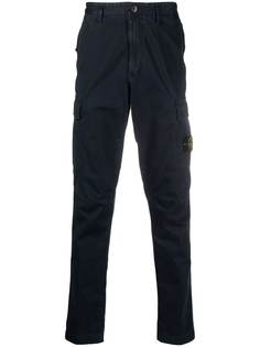 Stone Island узкие брюки карго
