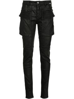Rick Owens DRKSHDW узкие брюки карго