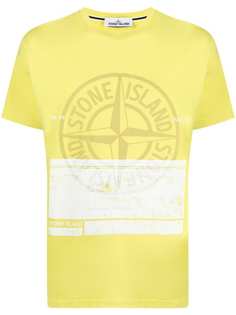Stone Island футболка с графичным принтом