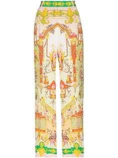 Etro кюлоты с принтом