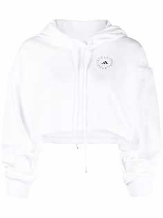 adidas by Stella McCartney укороченное худи с логотипом