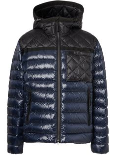 Burberry пуховик с капюшоном