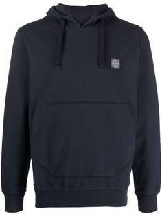 Stone Island худи с нашивкой-логотипом