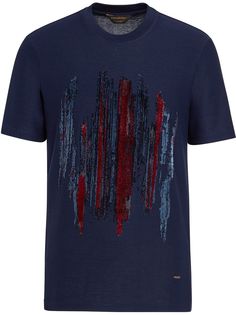 Ermenegildo Zegna футболка с фактурным узором