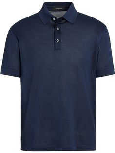 Ermenegildo Zegna рубашка поло с короткими рукавами
