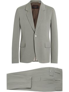 Ermenegildo Zegna костюм-двойка с однобортным пиджаком