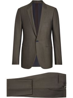 Ermenegildo Zegna костюм-двойка с однобортным пиджаком