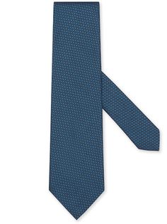 Ermenegildo Zegna галстук с вышивкой