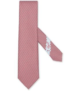 Ermenegildo Zegna галстук с вышивкой