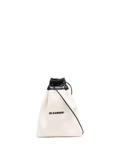 Jil Sander сумка через плечо с логотипом