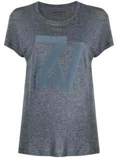 Zadig&Voltaire футболка Walk Chiné Overdyed