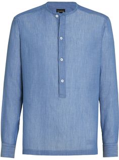 Ermenegildo Zegna рубашка с длинными рукавами