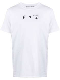 Off-White футболка с логотипом