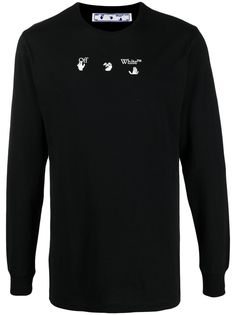 Off-White толстовка с логотипом Marker Arrows