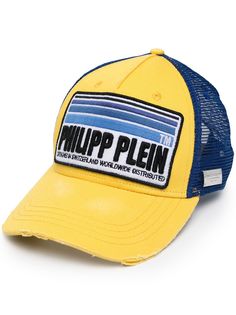 Philipp Plein бейсболка с нашивкой-логотипом