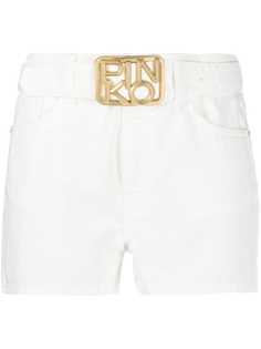 Pinko джинсовые шорты с логотипом