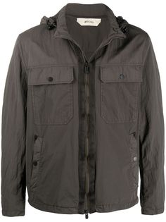 Z Zegna куртка на молнии с капюшоном