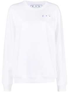 Off-White толстовка с логотипом Arrows
