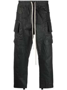 Rick Owens DRKSHDW укороченные брюки с низким шаговым швом