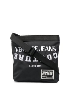 Versace Jeans Couture сумка-мессенджер Crossover с вышитым логотипом