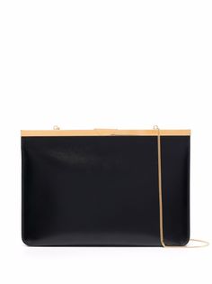 Jil Sander клатч с логотипом