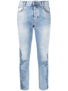 Ermanno Scervino укороченные джинсы средней посадки