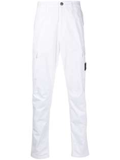Stone Island брюки карго с нашивкой-логотипом