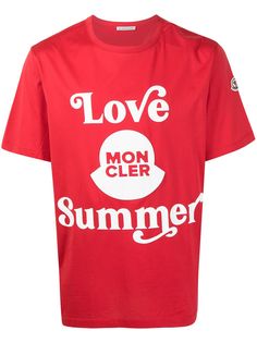 Moncler футболка Love Summer