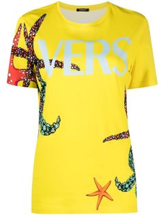 Versace футболка с логотипом