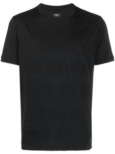 Fendi футболка с короткими рукавами и монограммой