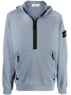 Stone Island худи с нашивкой-логотипом