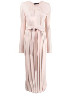 Proenza Schouler плиссированное платье с длинными рукавами