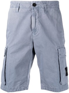 Stone Island шорты карго с нашивкой-логотипом