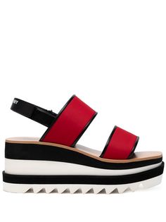 Stella McCartney сандалии Sneak Elyse на платформе
