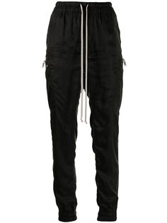 Rick Owens джоггеры карго с кулиской