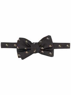 Alexander McQueen галстук-бабочка с узором
