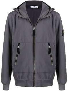 Stone Island легкая куртка с капюшоном