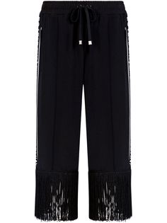 Dolce & Gabbana укороченные спортивные брюки с кулиской