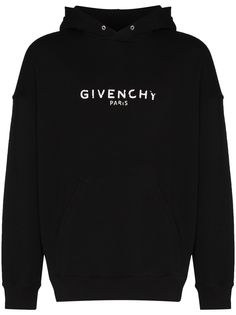 Givenchy худи Simple с логотипом и кулиской