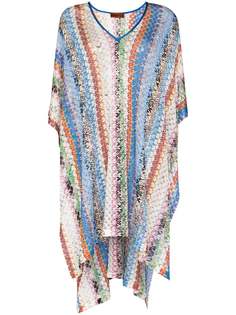 Missoni Mare трикотажное платье-кафтан